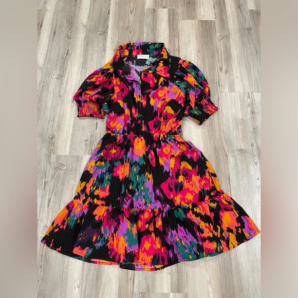 First Love Dresses & Skirts - NWOT First Love by Lovelyn Floral Pattern Mini Dress Size Small